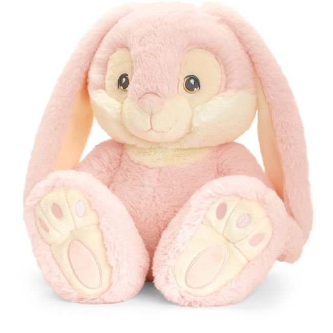 М'яка іграшка Keel Toys Кроленя-латки на п'ятках рожеве 30 см (SE1363/3)