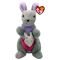 М'яка іграшка TY Beanie Babies Сірий кенгуру Kayla 15 см (41349)